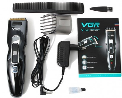     Машинка для стрижки VGR V-040 — інноваційний пристрій, розроблений спеціальн. . фото 2