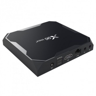 Приставка X96 Max Smart TV Box працює на процесорі Amlogic S905X2 має 4 GB опера. . фото 3