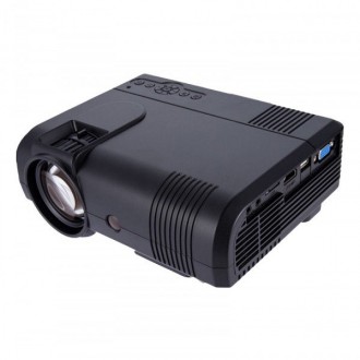 Мультимедійний проектор Multimedia Led Projector L8 Wifi FULL HD (Чорний). Порта. . фото 9