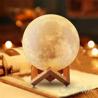 Нічник Moon Light - це незвичайний світильник від молодого японського дизайнера . . фото 1
