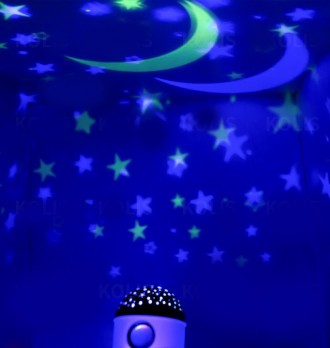 Проектор зоряне небо нічник куля Star Master Bluetooth music
Круглий нічник-прое. . фото 6