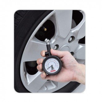 Манометр шинний Toptul JEAP060A допоможе Вам точно вимірювати тиск у шинах легко. . фото 4