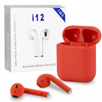 Bluetooth гарнітура i12 TWS
Безпровідні сенсорні Bluetooth навушники I12 TWS Пра. . фото 2