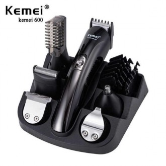 Професійний мультитриммер Kemei KM 600.Набір для стрижки волосся Kemei, є універ. . фото 4