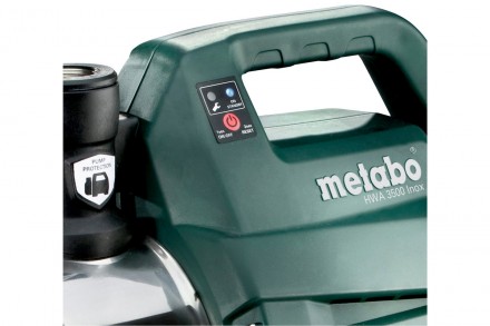 Поверхневий насос-автомат Metabo HWA 3500 Inox (600978000)
Напруга - 230 В
Потуж. . фото 3