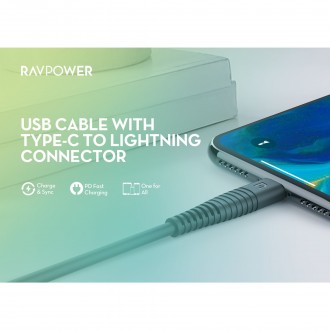 Оптимальний вибір для Вашого гаджета!Надійний кабель від фірми RAVPower допоможе. . фото 5