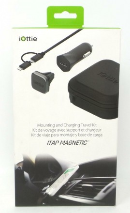 iOttie iTap Magnetic Mounting + Charging Travel Kit—
 прекрасний набір, який вкл. . фото 7