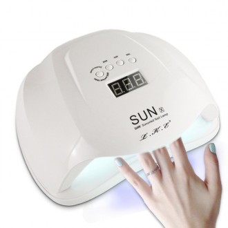 LED лампа для сушіння нігтів Sun X 54 W UV LED лампа Sun X 54 Вт відноситься до . . фото 4
