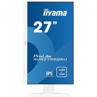 Монітор iiyama XUB2792QSU-W1 з діагоналлю 27" побудований на матриці IPS і має р. . фото 9