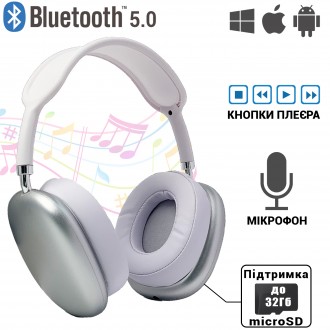 Бездротові Bluetooth стерео навушники MP90 з MP3 поєднують у собі максимальний ф. . фото 3