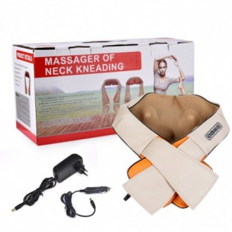 Массажер-комір XPRO Relax XL
Універсальний апарат для масажу шиї, плечей, спини . . фото 4