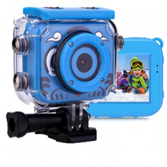 Дитяча відеокамера та фотоапарат у захисному чохлі XPROKID MULTI 1080FHD
Яскрави. . фото 2