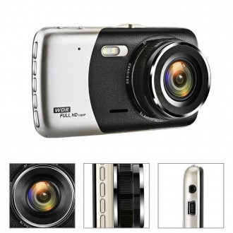 Відеореєстратор Strong 5030ST з двома камерами - 4,0-дюймовий екран і великий ши. . фото 14