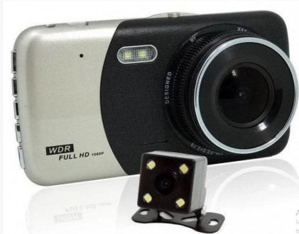 Відеореєстратор Strong 5030ST з двома камерами - 4,0-дюймовий екран і великий ши. . фото 10