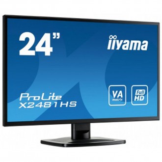 
Монітор Iiyama ProLite X2481HS - високоякісний 23.6-дюймовий Full HD-дисплей, о. . фото 4