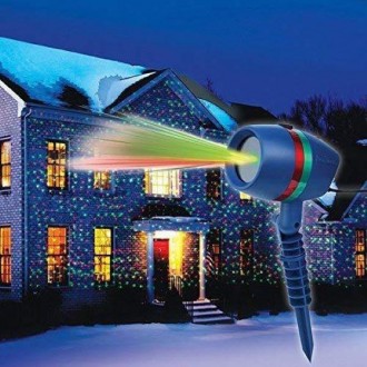 Новорічний лазерний проектор Star Shower Motion Laser Light 
Новорічна ніч і Різ. . фото 5