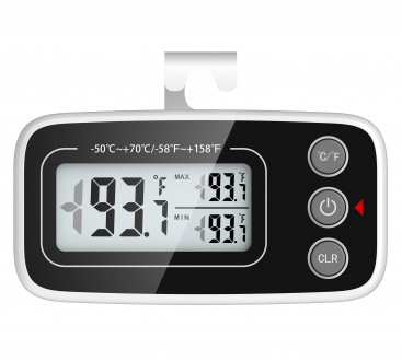 Кухонний термометр для вимірювання температури в холодильнику/морозильнику UChef. . фото 3