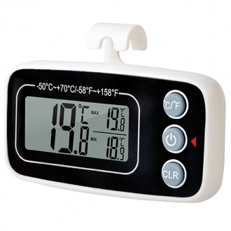 Кухонний термометр для вимірювання температури в холодильнику/морозильнику UChef. . фото 2