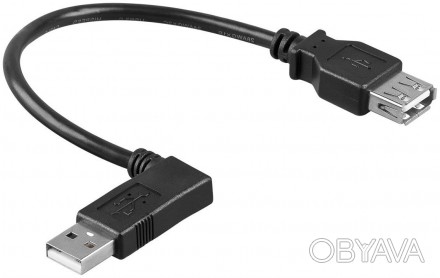 Зігнутий пасивний Подовжувач USB зменшеної довжиниважливо - сумарна довжина кабе. . фото 1