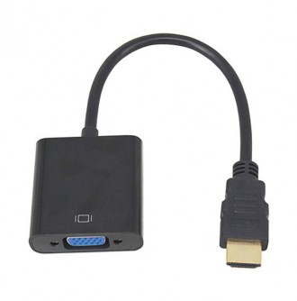 Дозволяє підключити VGA монітор до HDMI відеокартиконвертує сигнал HDMI комп'юте. . фото 2