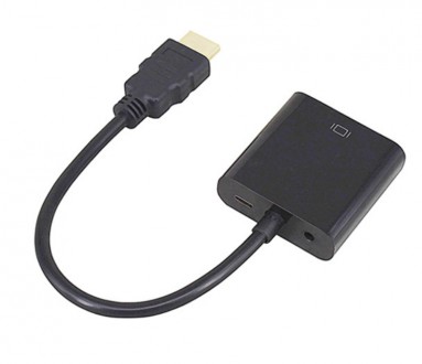 Дозволяє підключити VGA монітор до HDMI відеокартиконвертує сигнал HDMI комп'юте. . фото 4