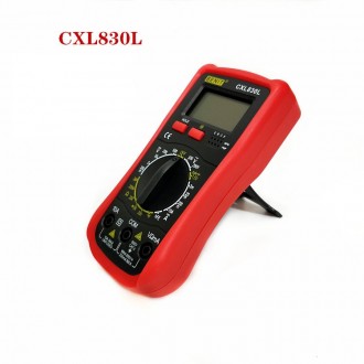 Цифровий мультиметр CXL830L 
 
Причини вибрати Sxema:
Широкий асортимент
 Асорти. . фото 4