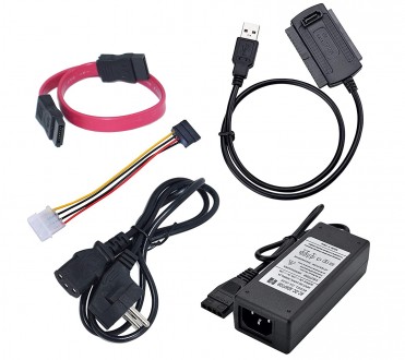 Зовн.БЖ SATA/USB кабелі загрузочний Win/MacВиріб розроблено для німецького ринку. . фото 2