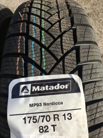 Продам НОВЫЕ зимние шины Matador:
175/70R13 82T MP-93 Nordicca Matador (бренд C. . фото 4