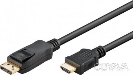 Кабель-Перехідник для HDMI моніторів від DP пристрВиріб розроблено для німецьког. . фото 1