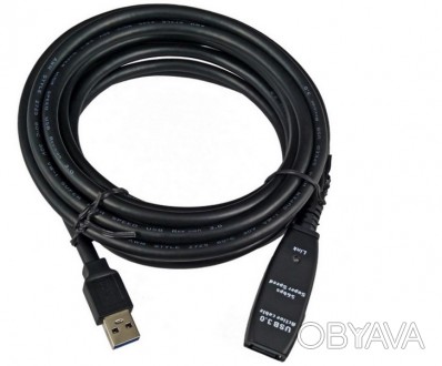 Каскадний Подовжувач USB3.0 до 25.0m жив3.5x1.35mmсумарна довжина кабелів(без ка. . фото 1