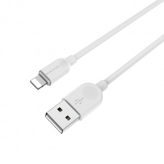 USB Кабель для заряджання телефону Borofone BX14USB-Lightning кабель Borofone BX. . фото 7