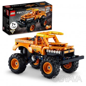 
Монстр-вантажівка LEGO Technic Monster Jam El Toro Loco з відкатним приводом
Ді. . фото 1