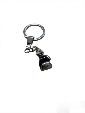 Оригінальний цинковий брелок для ключів у формі боксерської рукавички.
	Матеріал. . фото 9