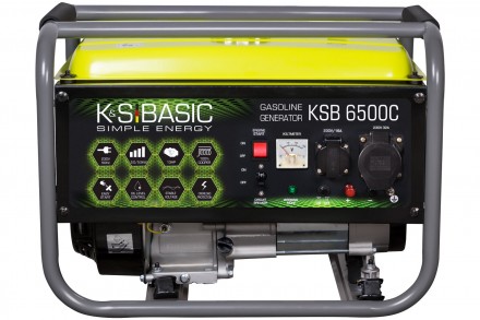 Генератор K&S BASIC KSB 6500C. Київ. фото 1 Генератор K&S BASIC KSB 6500C. Київ. фото 1