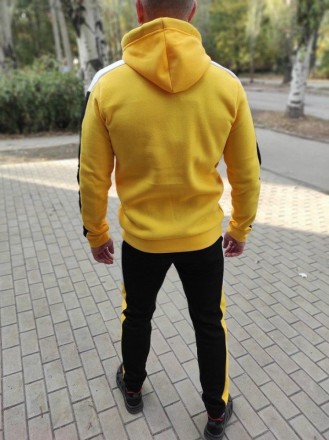 
 
 Тёплый спортивный костюм Adidas жёлтый
Размеры: S, M, L, XL, XXL
Материал: т. . фото 7
