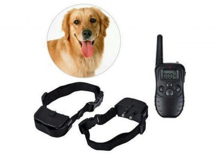  Нашийник для дресирування собак Remote Dog Training оснащений дистанційним пуль. . фото 3
