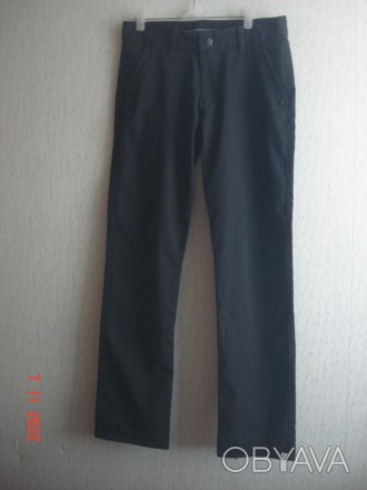 Продам новые мужские брюки черного цвета на флисе для холодной осени и зимы. Раз. . фото 1