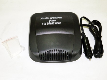 Обігрівач салону Auto Heater Fan 12В 150Вт - прилад, що працює від прикурювача а. . фото 2