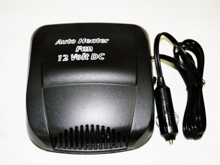 Обігрівач салону Auto Heater Fan 12В 150Вт - прилад, що працює від прикурювача а. . фото 4