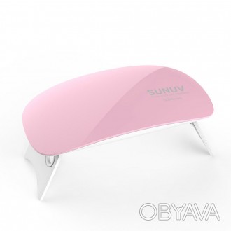 Лампа для гель-лаку SUN mini UV LED Pink. . фото 1