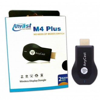 Медіаплеєр AnyСast M4 Plus - це компактний HDMI адаптер для телевізора, бездрото. . фото 4