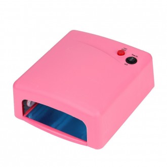 Лампа для нігтів ультрафіолетова Noisy K818 36Вт Pink . . фото 2
