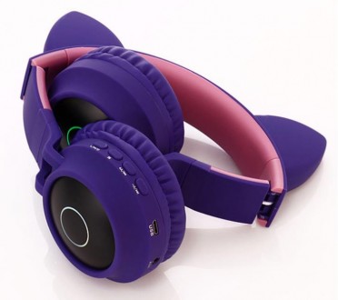 Bluetooth навушники з котячими вушками відрізняються від більшості інших моделей. . фото 4