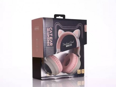 Bluetooth навушники з котячими вушками відрізняються від більшості інших моделей. . фото 3