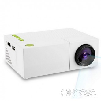 Міні проектор YG-310 портативний із вбудованим акумулятором та функцією автономн. . фото 1