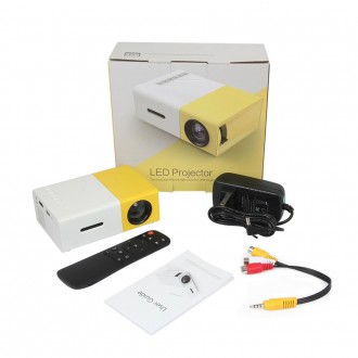 Міні-проектор YG-300 – портативний проектор з підтримкою Wi-Fi мережі. До проект. . фото 3