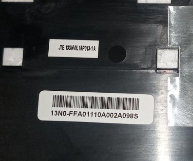 Нижня частина корпуса з ноутбука ASUS X70AC (піддон) 13N0-FFA0111 13GNWL1AP013-1. . фото 5