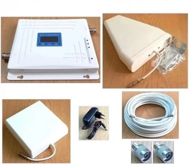 Усилитель сигнала мобильной связи SL-1770-GDW с внешней логопериодической и внут. Днепр. фото 1 Усилитель сигнала мобильной связи SL-1770-GDW с внешней логопериодической и внут. Днепр. фото 1