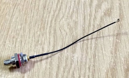 Переходник pigtail RP SMA-female - IPX (U. FL), кабель RF1.13, 140 мм.Предназнач. . фото 7