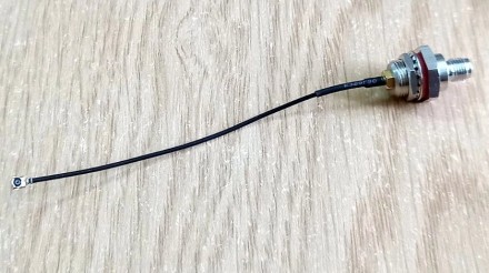 Переходник pigtail RP SMA-female - IPX (U. FL), кабель RF1.13, 140 мм.Предназнач. . фото 2